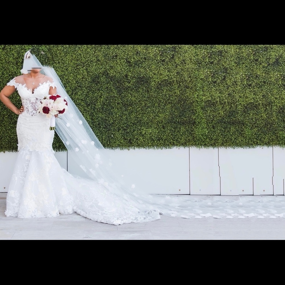 Wedding dress Pnina Tornai bought at Kleinfeld
